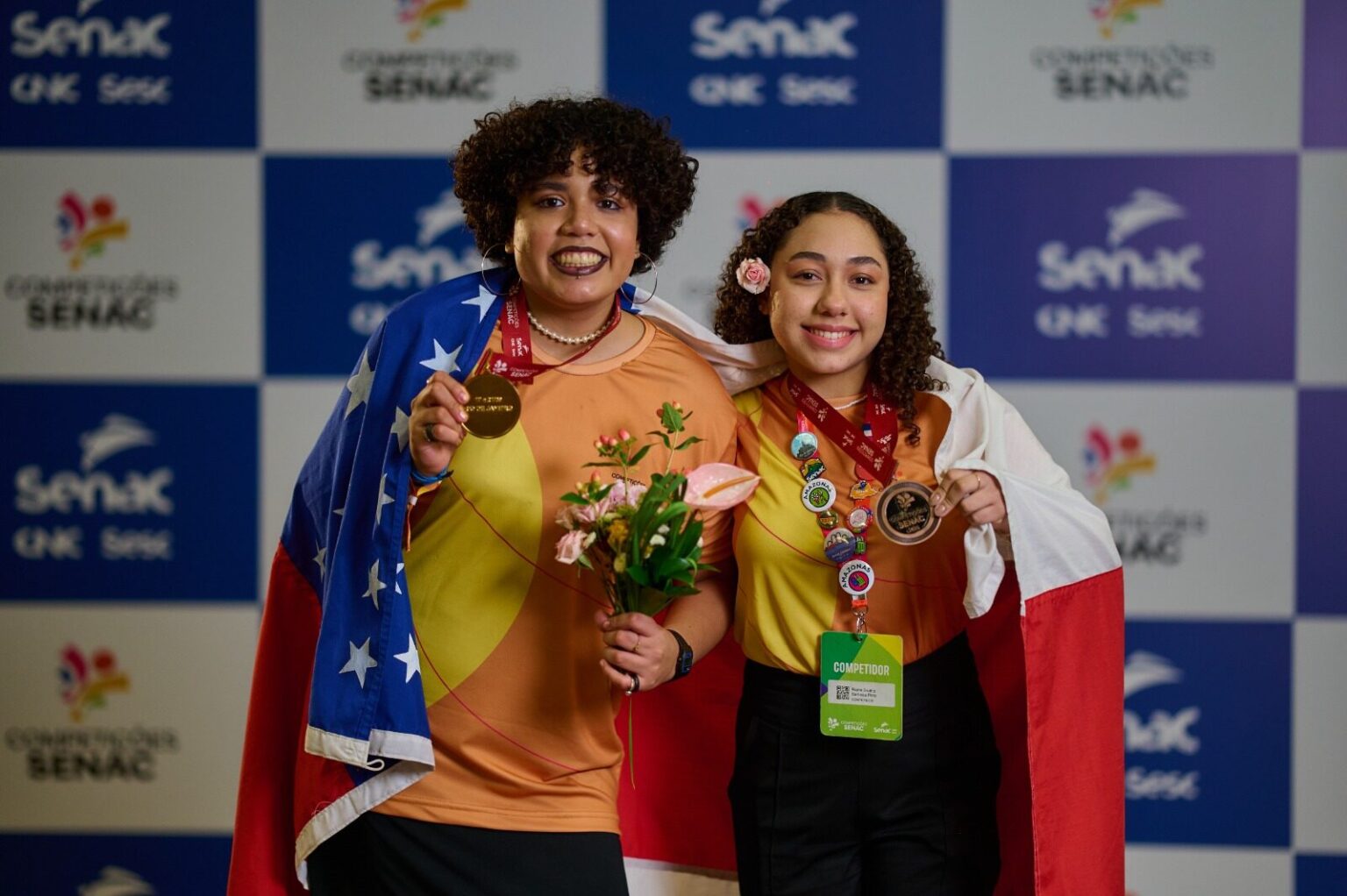 Senac Amazonas conquista ouro e bronze nas Competições Senac 2025 e revela talentos promissores em arte floral e hotelaria