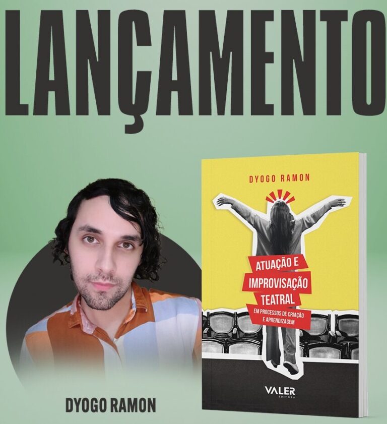 Lançamento literário celebra a arte teatral neste sábado (27), na Valer Teatro
