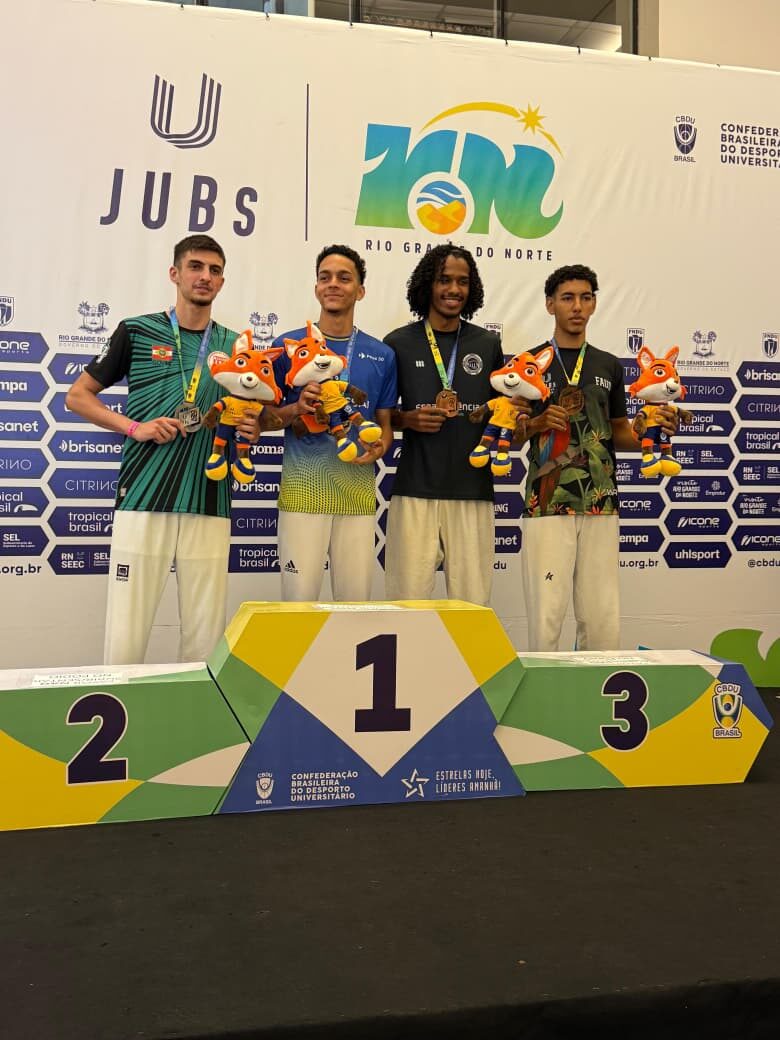 No taekwondo, amazonenses garantem conquista inédita na etapa final dos Jogos Universitários Brasileiros 2025