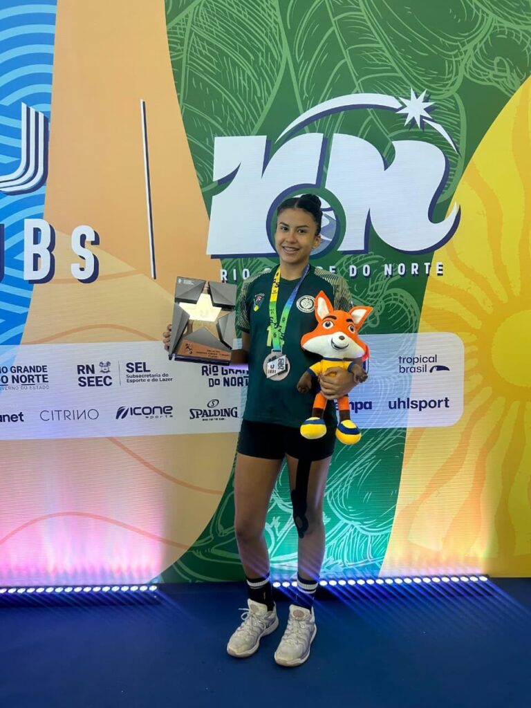 Handebol amazonense conquista medalha de bronze nos Jogos Universitários Brasileiros 2025