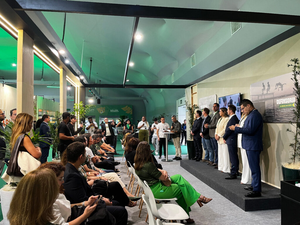 Defensoria do Amazonas fortalece alianças pela Justiça Social na COP30 e apresenta o projeto Cinturão Verde