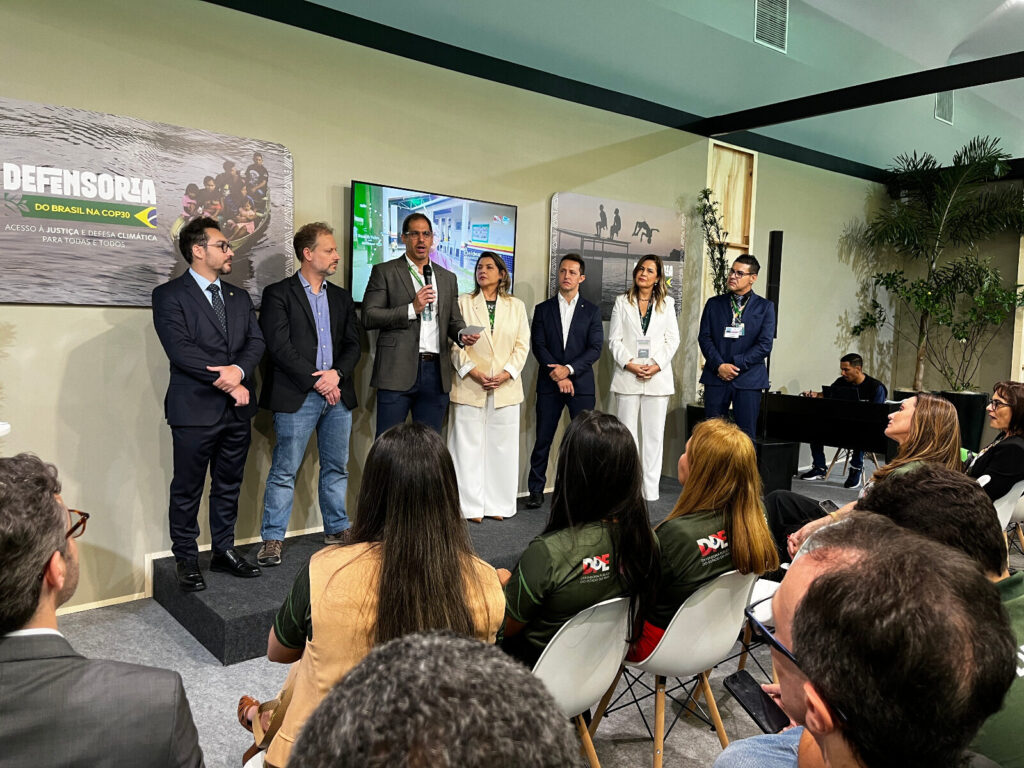 Defensoria do Amazonas fortalece alianças pela Justiça Social na COP30 e apresenta o projeto Cinturão Verde