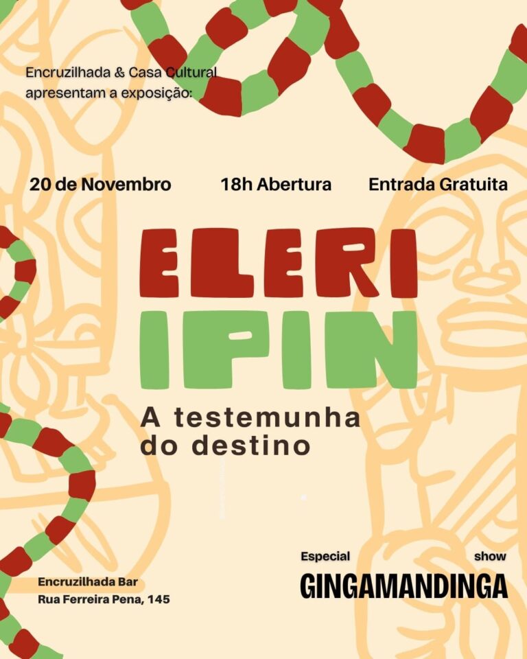 Casa Cultural Ayédùn inaugura exposição “Eleri-Ipin: A Testemunha do Destino” nesta quinta-feira (20/11)