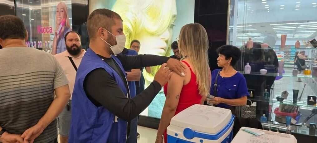 Shopping Ponta Negra recebe campanha de vacinação contra influenza a partir desta quarta-feira (26)