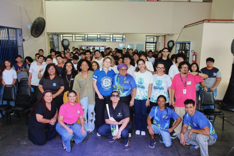 Workshop Urbanos da Amazônia reúne jovens para roda de conversa sobre cultura urbana, educação ambiental e arte sustentável