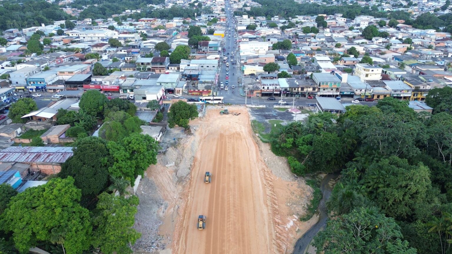 Nova via urbana amplia mobilidade e cria rota alternativa na zona Norte de Manaus