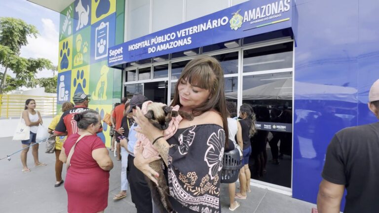 Hospital Público Veterinário do Amazonas ultrapassa 15 mil animais atendidos em 100 dias